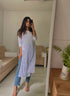 Megha in House of Kari Hand embroidery Chikankari Dress-White